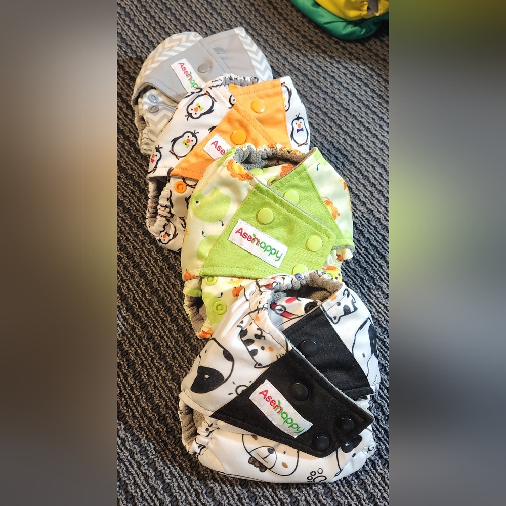 Asenappy cloth diapers 4 pack delete